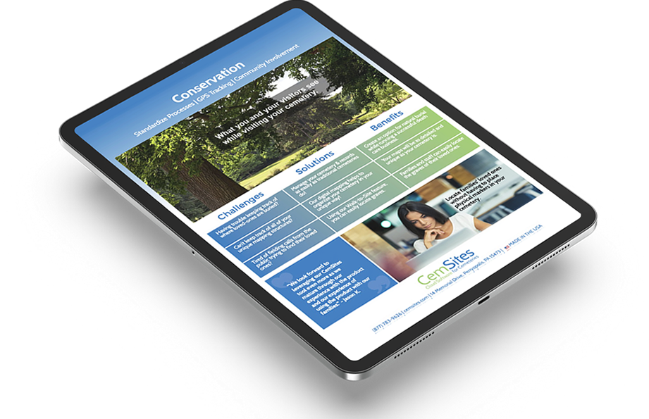 Request a Conservation Cemeteries PDF