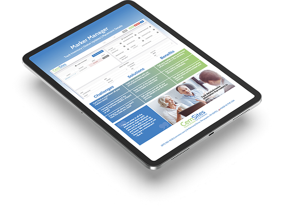 Request a Marker Manager PDF