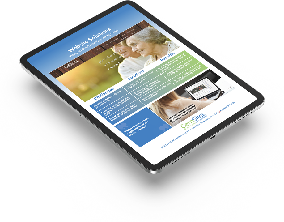 Request a Website PDF