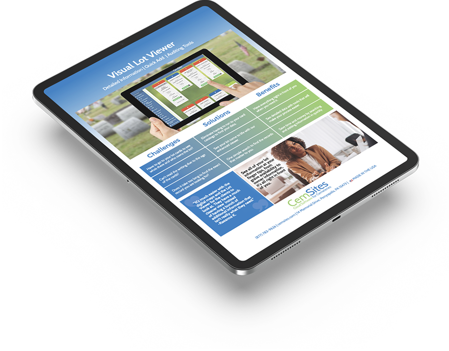 Request a Visual Lot Viewer PDF